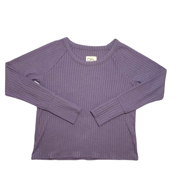 Chaser Thermal Button Cuff Waffle Knit Shirt Size Small - Picture 10 of 17